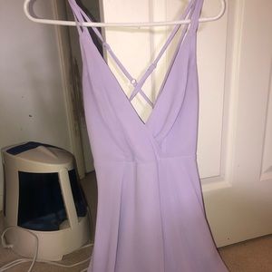 Tobi Light Purple Mini dress